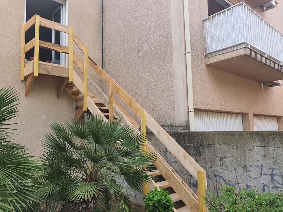 Escalier en bois Perpignan