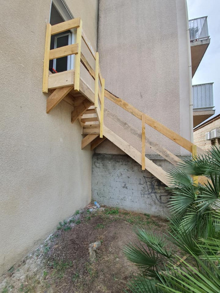 Escalier en bois (Après)